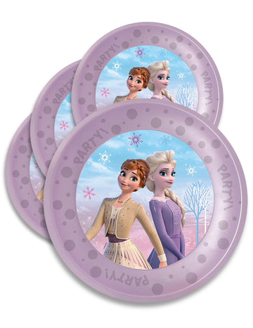 4 Frozen 21 farfurii reutilizabile cm