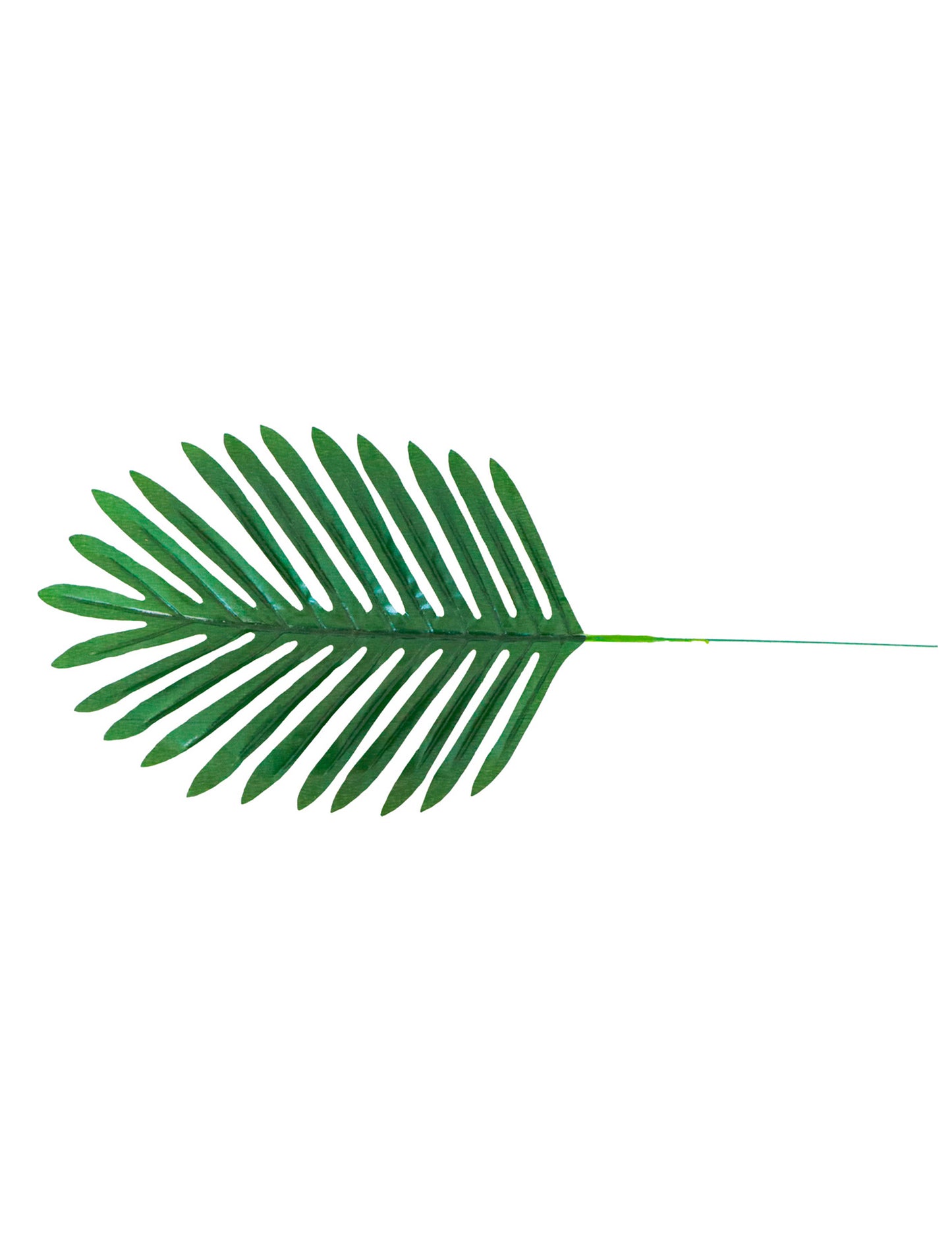 4 frunze de palmier 40 x 18 cm pentru decorațiuni tropicale