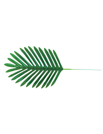 4 frunze de palmier 40 x 18 cm pentru decorațiuni tropicale