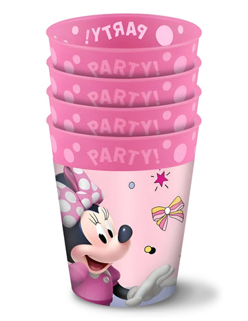4 cupe reutilizabile Minnie 250ml