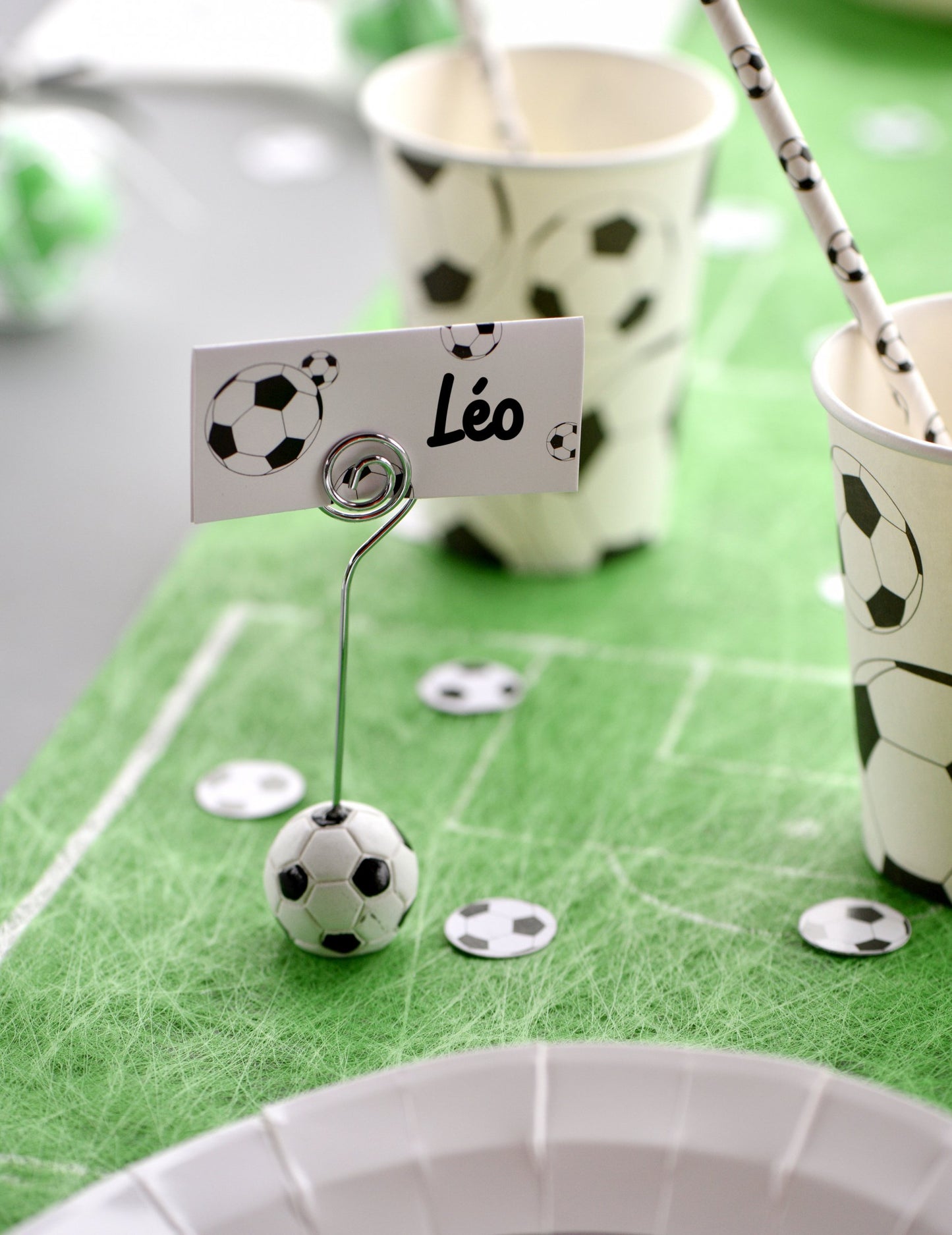 4 marș fotbal de fotbal 3 x 9 cm
