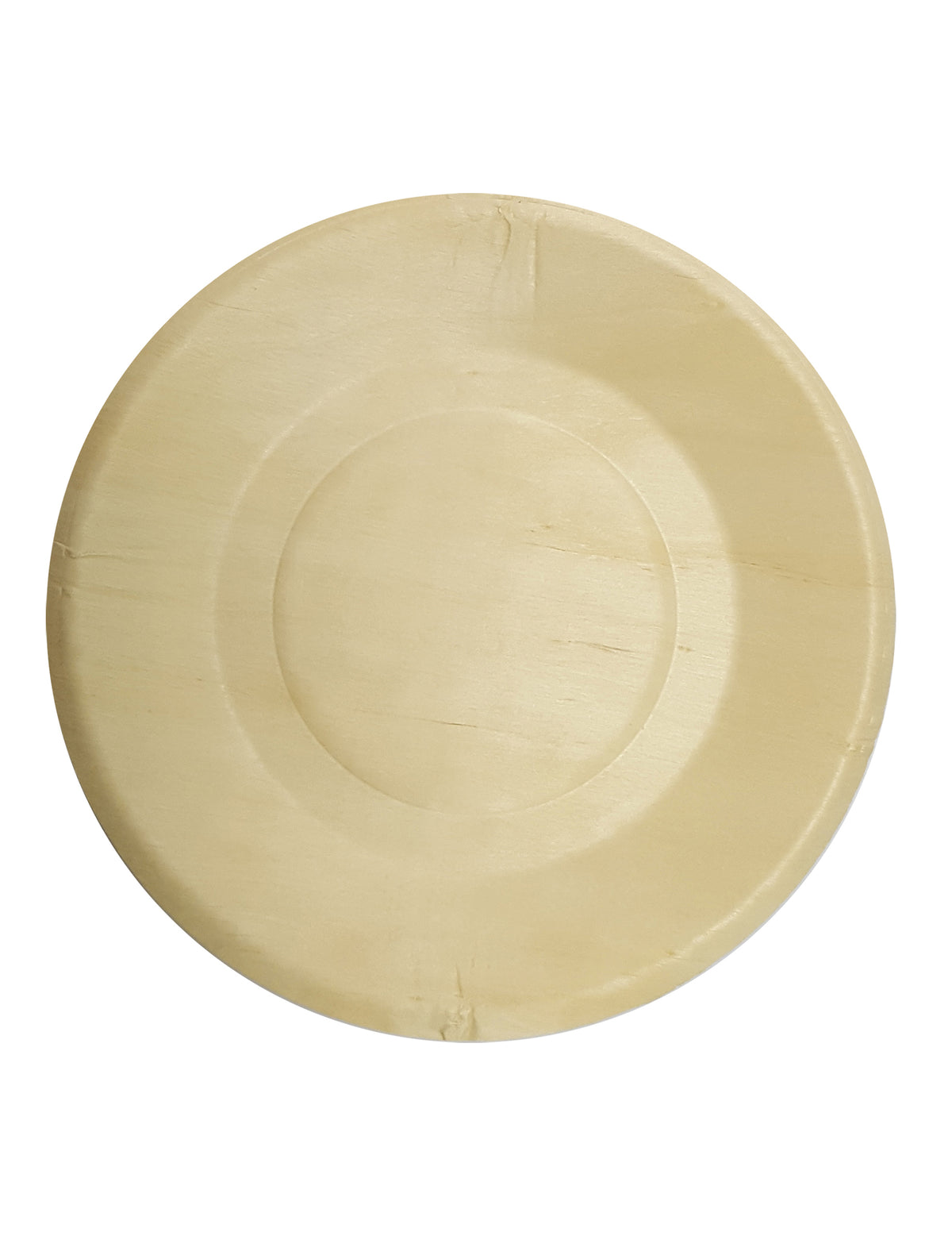Assiettes écologiques pour fête en bois naturel