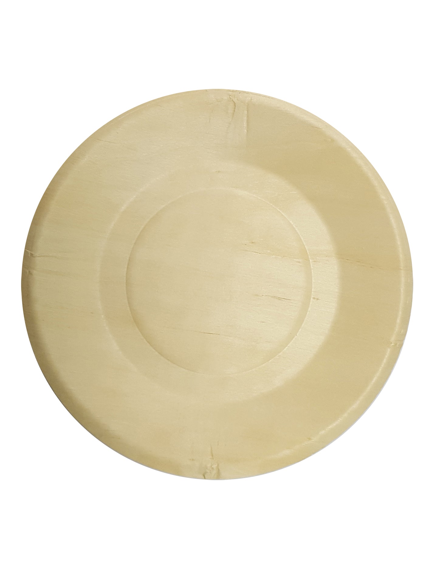 Assiettes écologiques pour fête en bois naturel