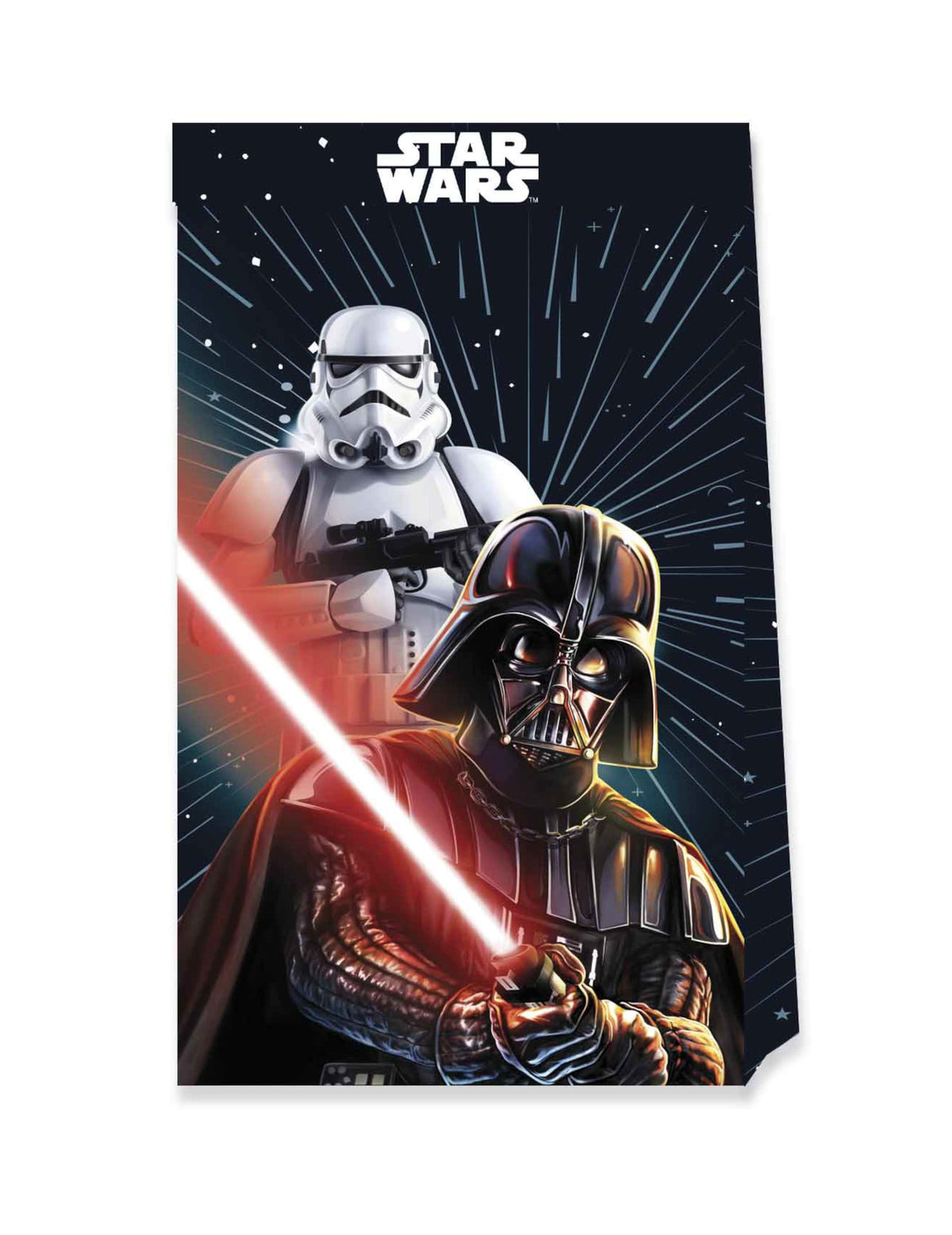Sachets en papier Star Wars Galaxy pour enfant avec Dark Vador et Stormtrooper