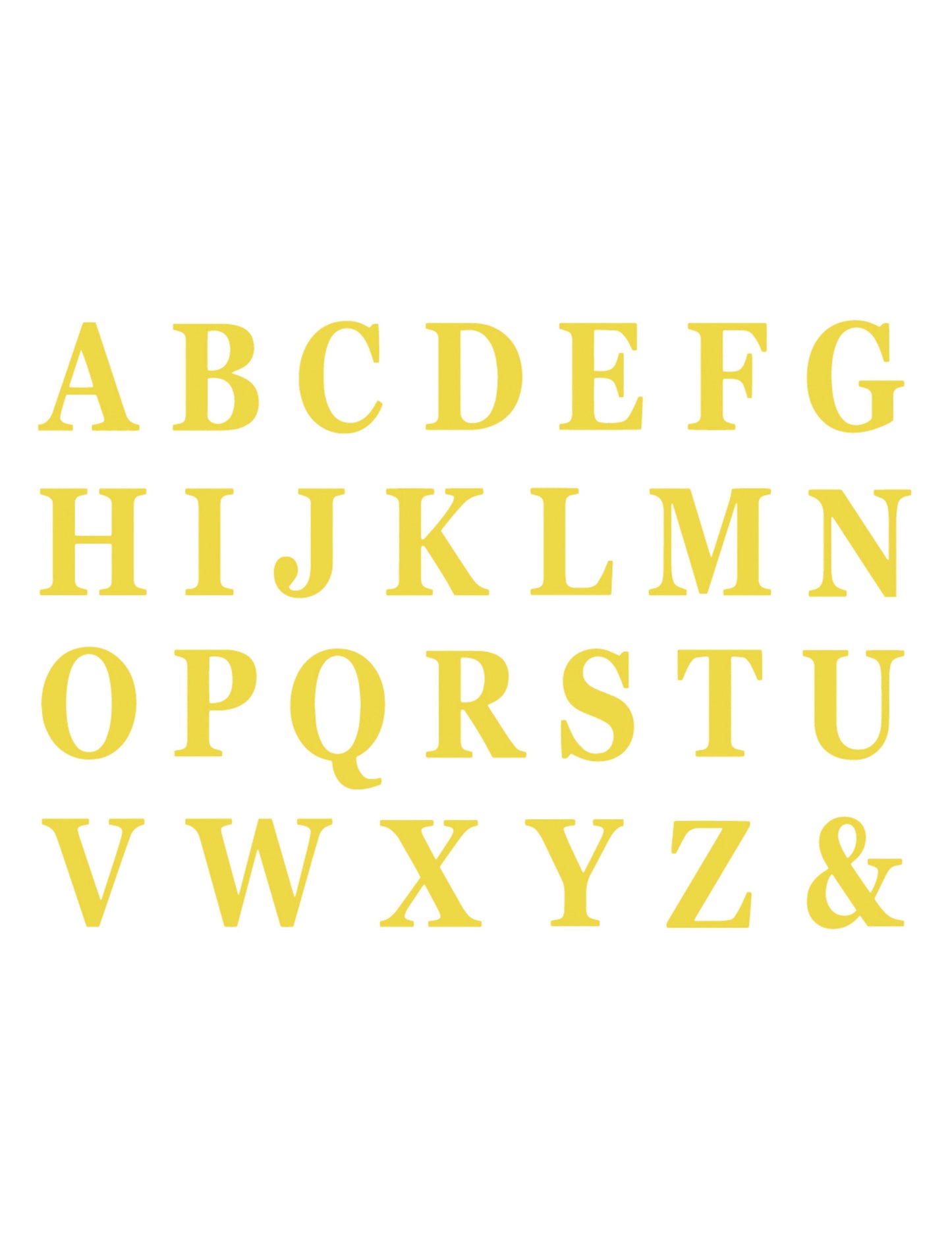 48 litere adezive aurii 13,5 cm pentru cuburi de baloane