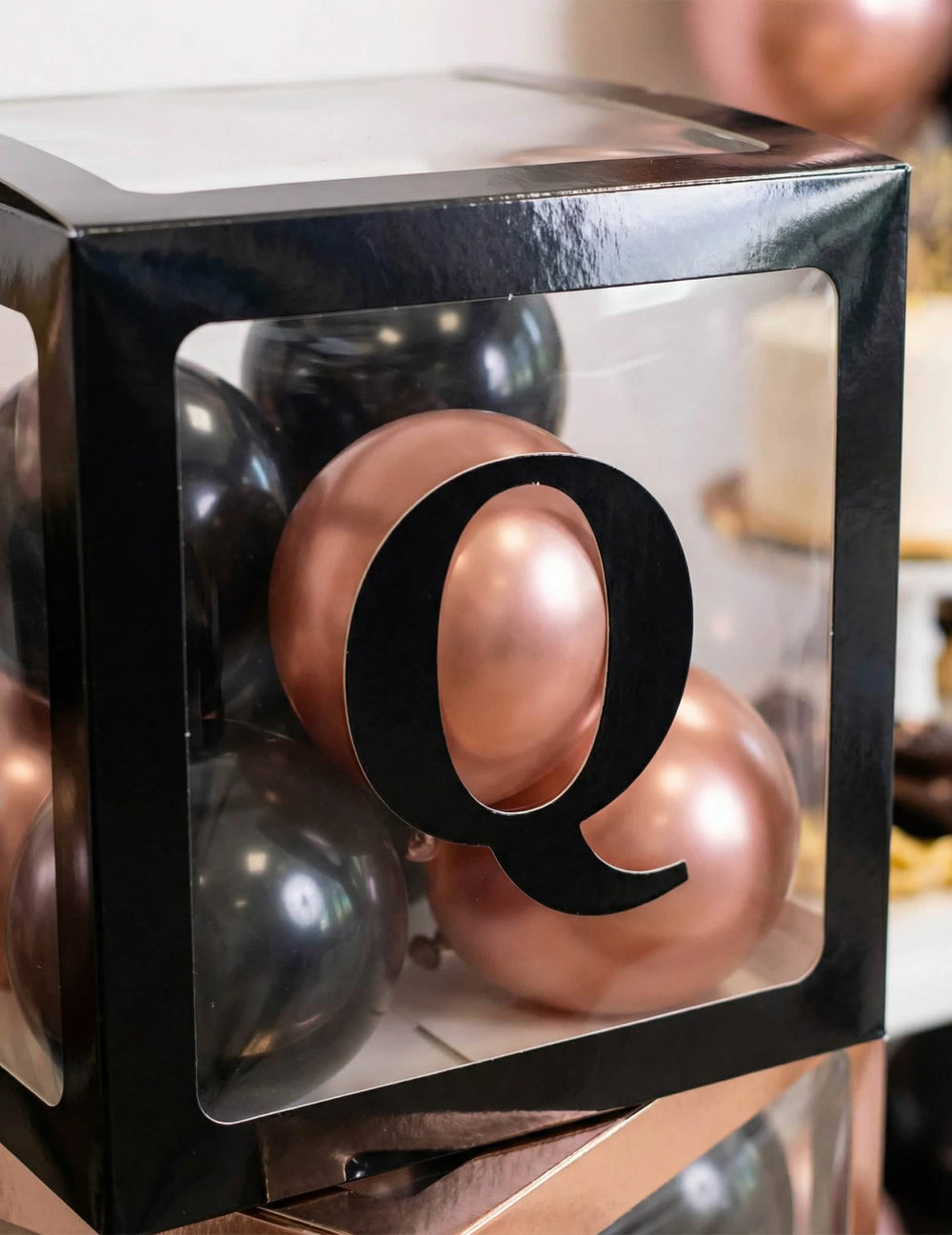 Stickere litere adezive pentru decor negre