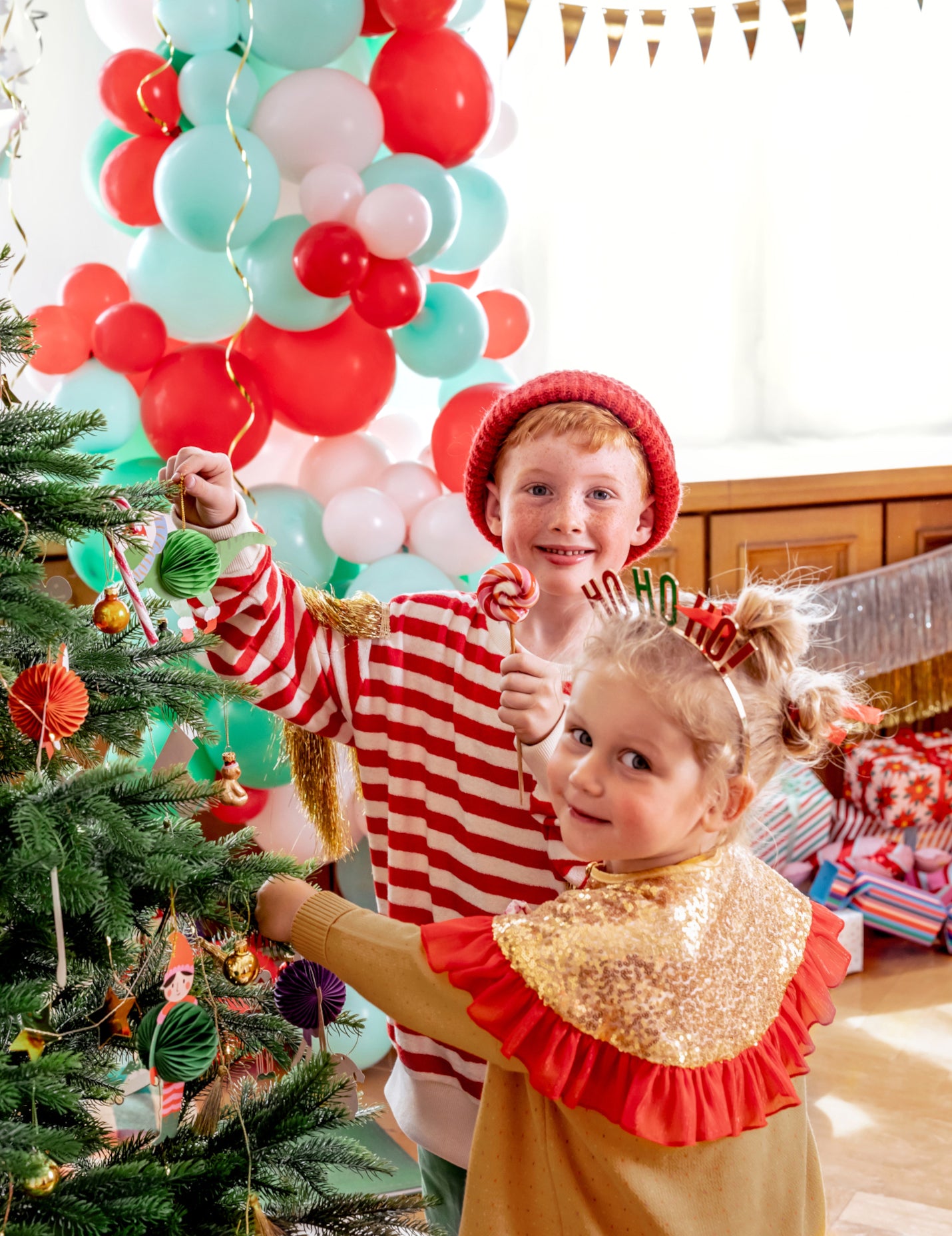 5 ornamente de Crăciun din hârtie de agățat