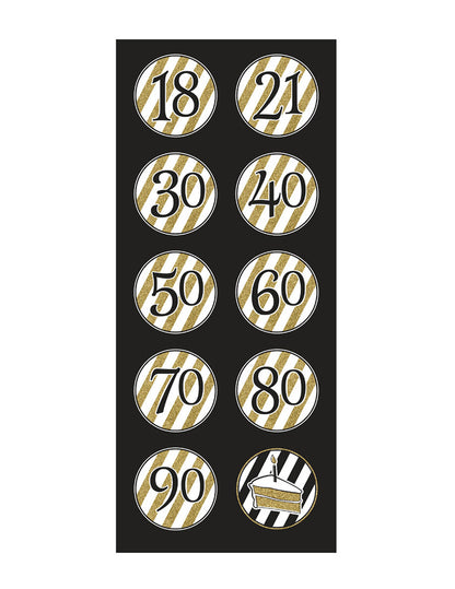 5 suspensii în spirale de naștere negre și aurii 80 cm