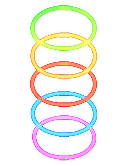 50 de brățări strălucitoare în întuneric