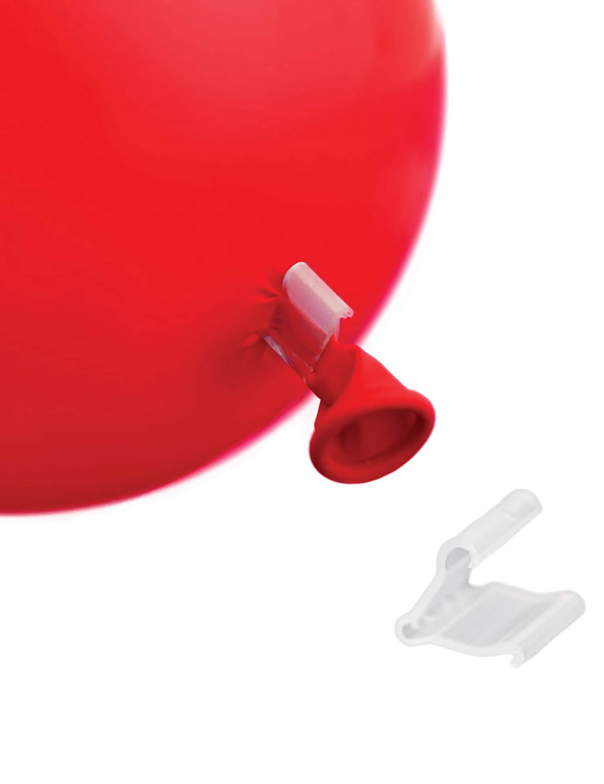 Cleme pentru baloane pentru petrecere, set de 50, transparente
