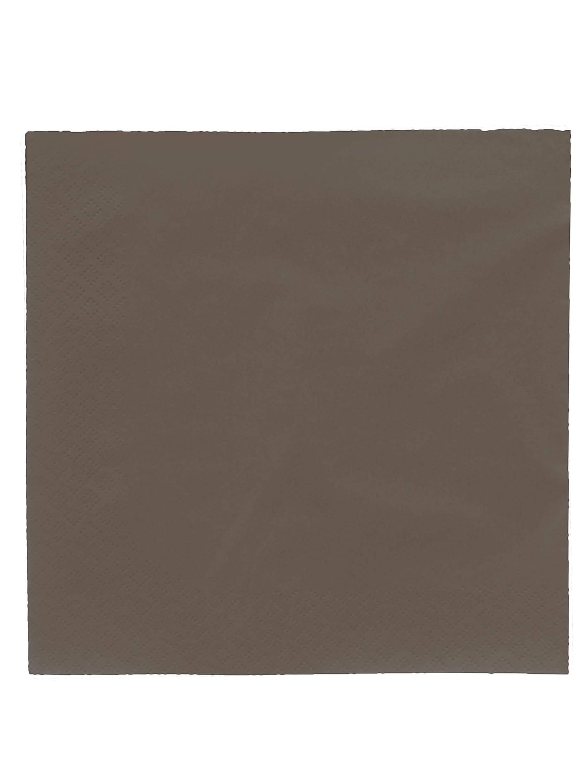 50 serviettes pour décoration de table chocolat