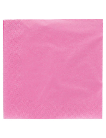 50 prosoape de hârtie Fuchsia 38 x 38 cm