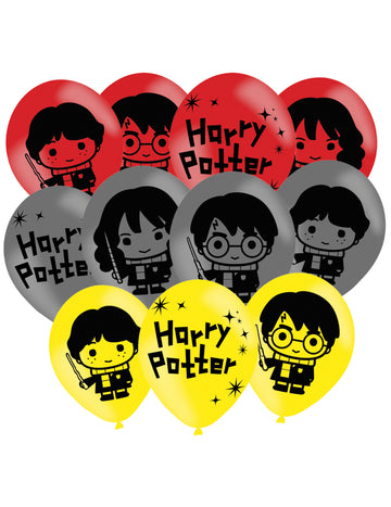 6 baloane din latex kawai Harry Potter™ 27 cm 