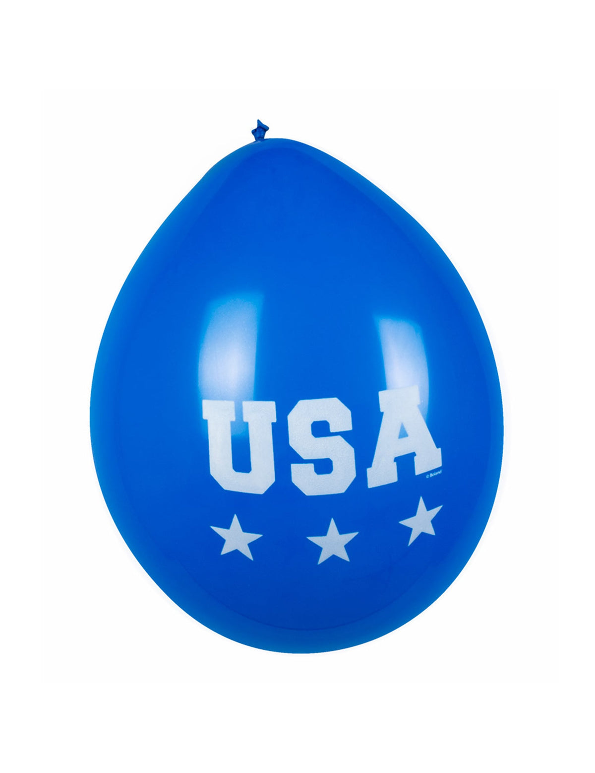 Gros plan sur le ballon bleu des 6 ballons USA
