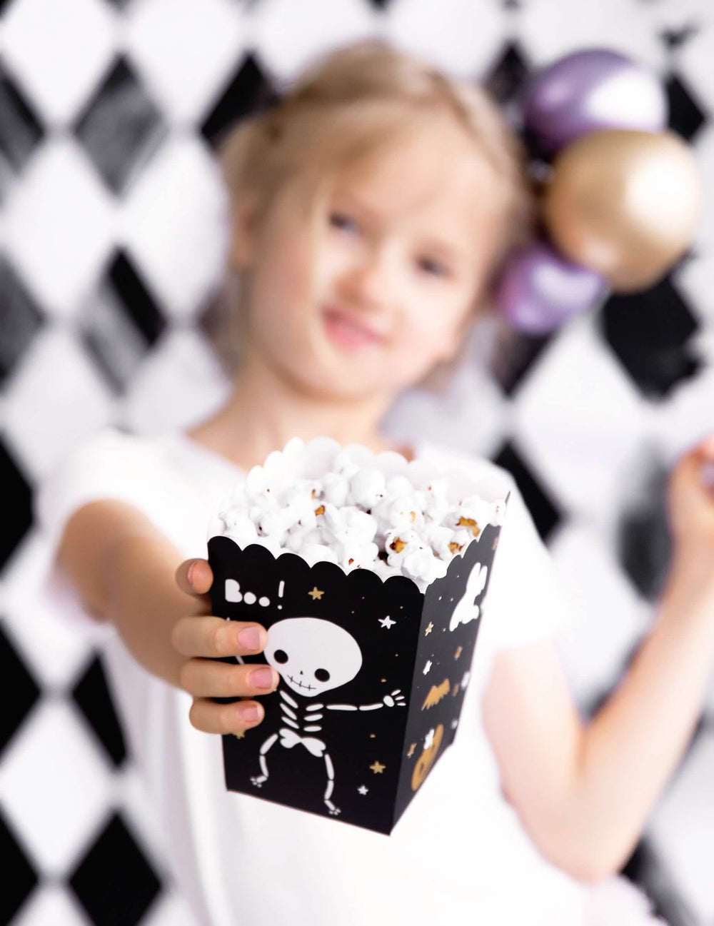 Configurarea cutiei de popcorn halloween Boo !