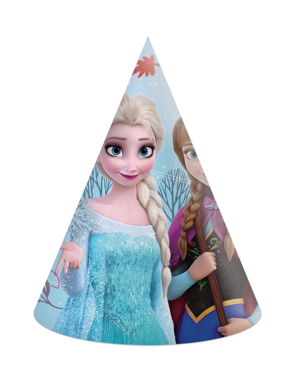 pălării de petrecere Regatul De Gheață Frozen Idyllic Wonder pentru copil albastru și mov