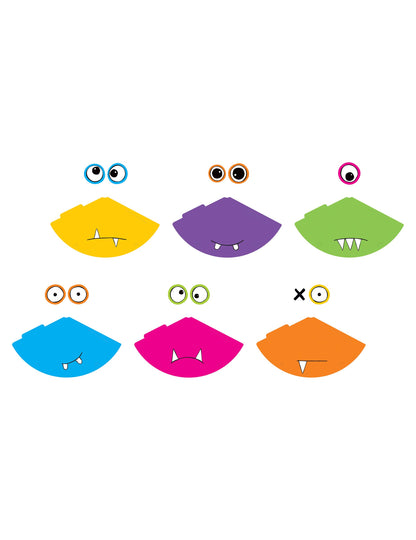 6 pălării de petrecere mici monștri colorați de creat 