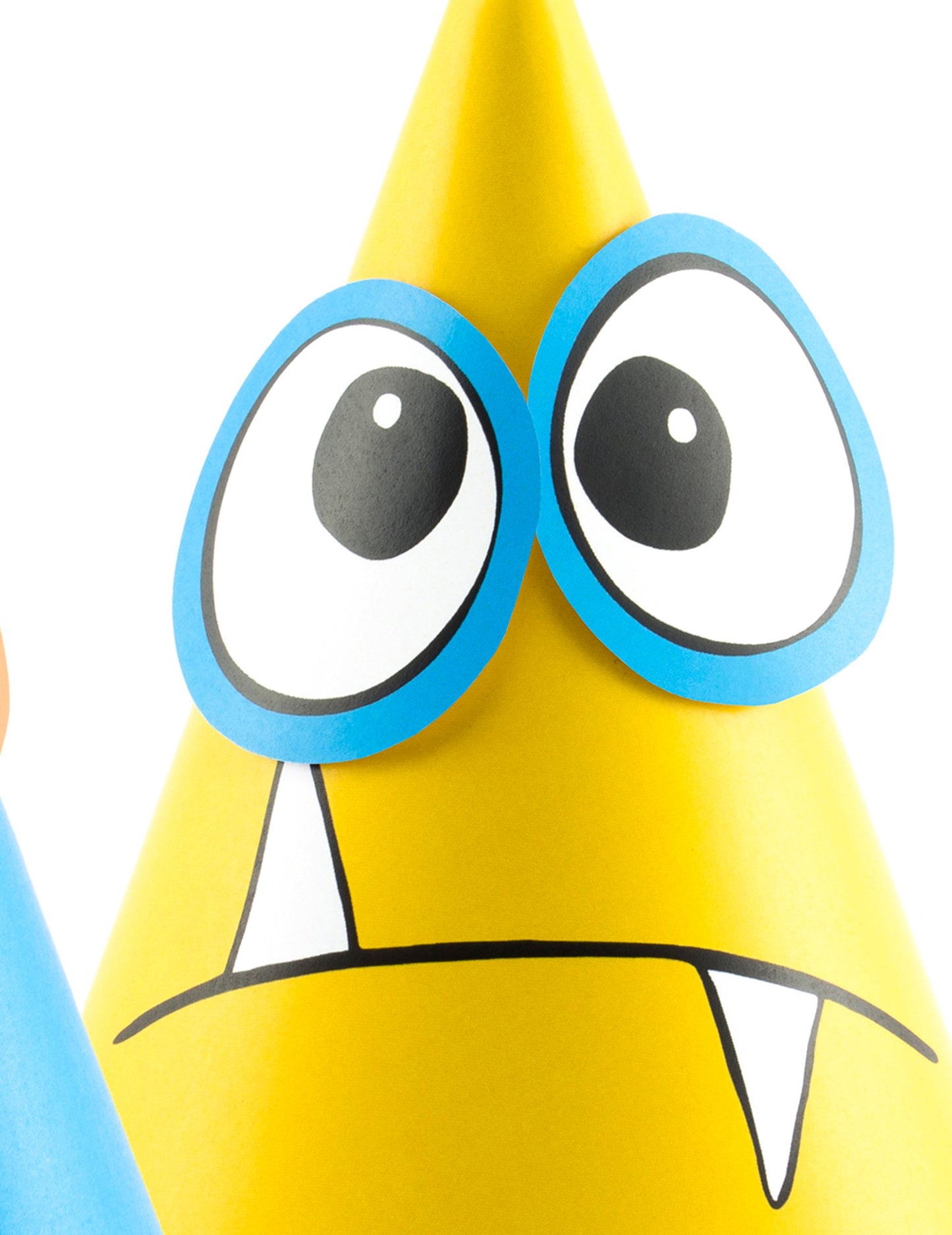 6 pălării de petrecere mici monștri colorați de creat 