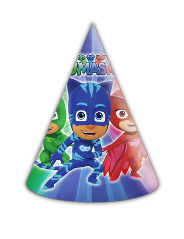 6 pălării de petreceri de pijamasque