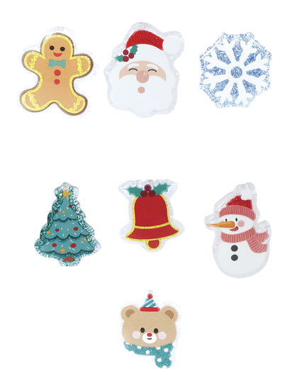 6 elastice de păr de Crăciun