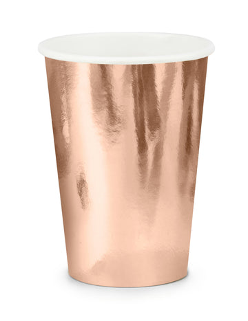 6 cupe de trandafiri de aur 220 ml