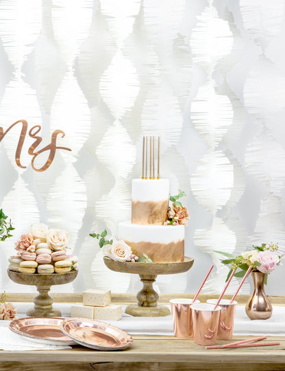 6 cupe de trandafiri de aur 220 ml