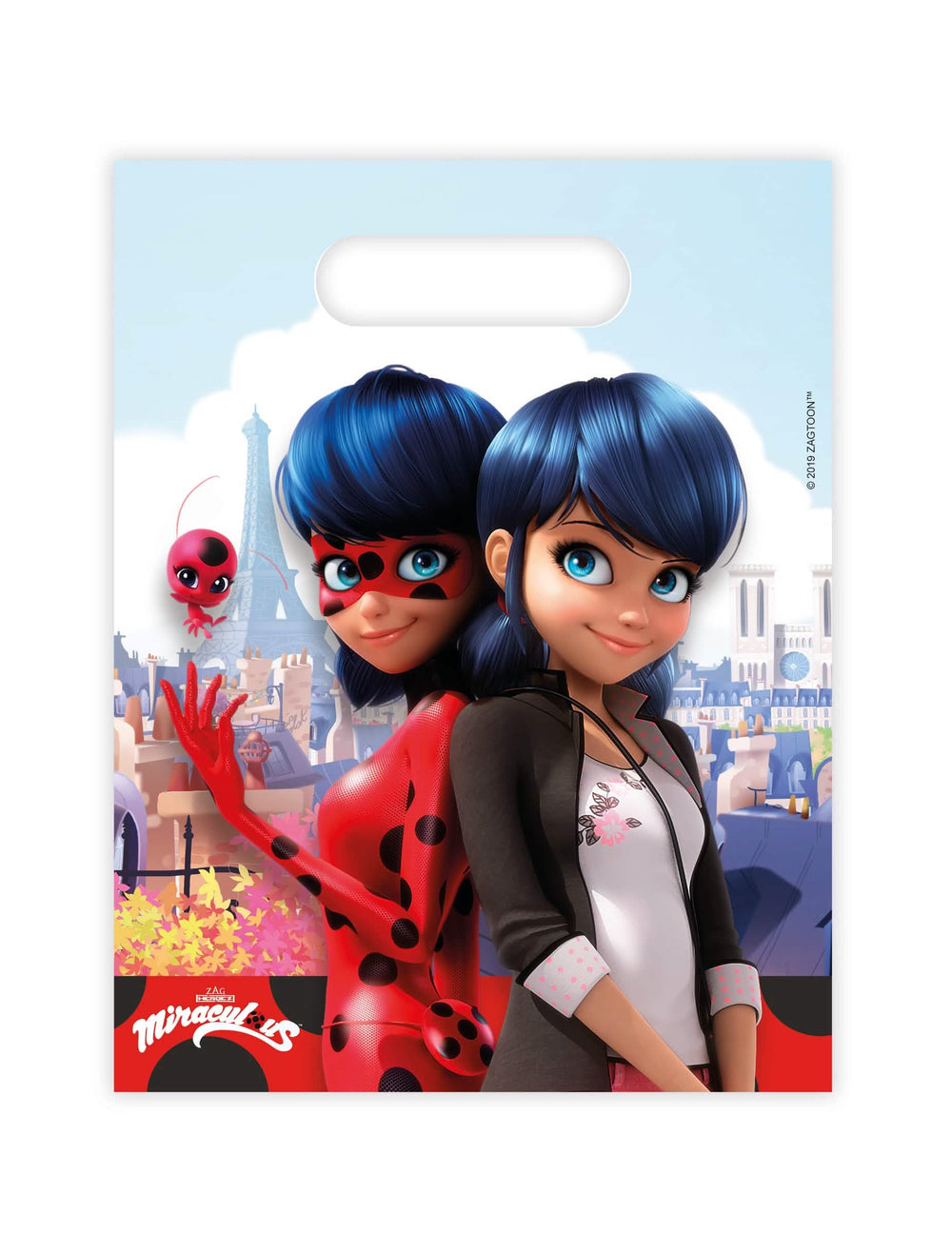 Amplasare a pungilor cadou Miraculous Ladybug