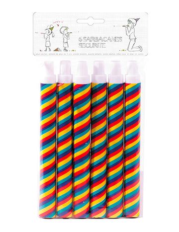 6 pistoale de aer multicolore