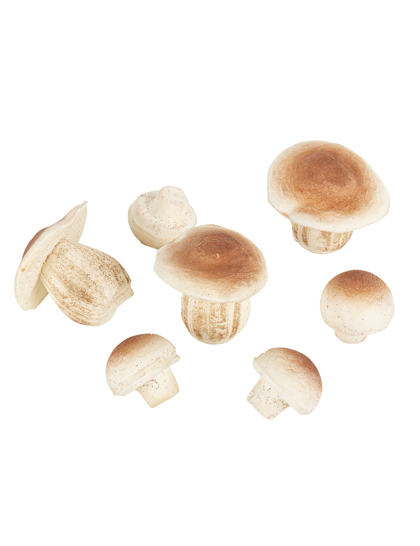 7 ciuperci de spumă 3 cm - 6,5 cm