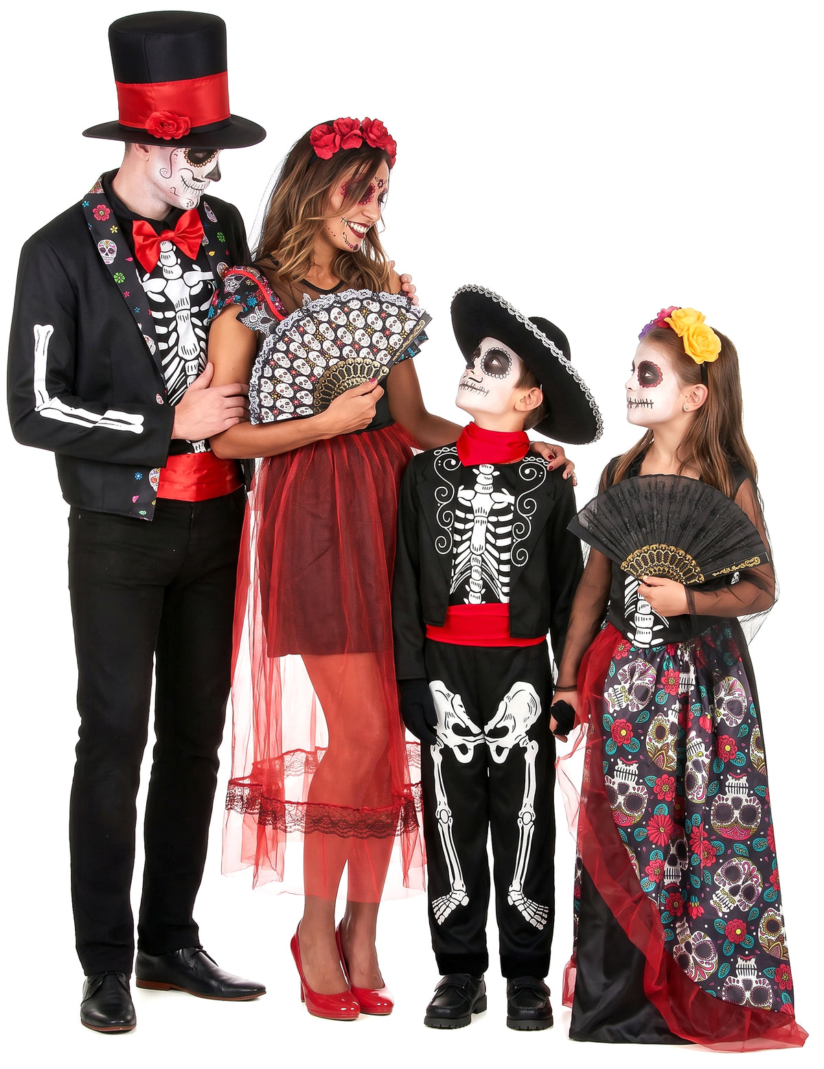 Costum de familie Dia de los Muertos