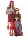 Costum de cuplu Dia de los muertos mamă și fiică
