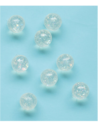 8 accesorii pentru piniată bile săritoare iridescente cu efect de bule 