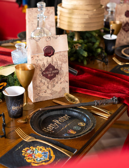 8 farfurii din carton Harry Potter™ 23 cm 