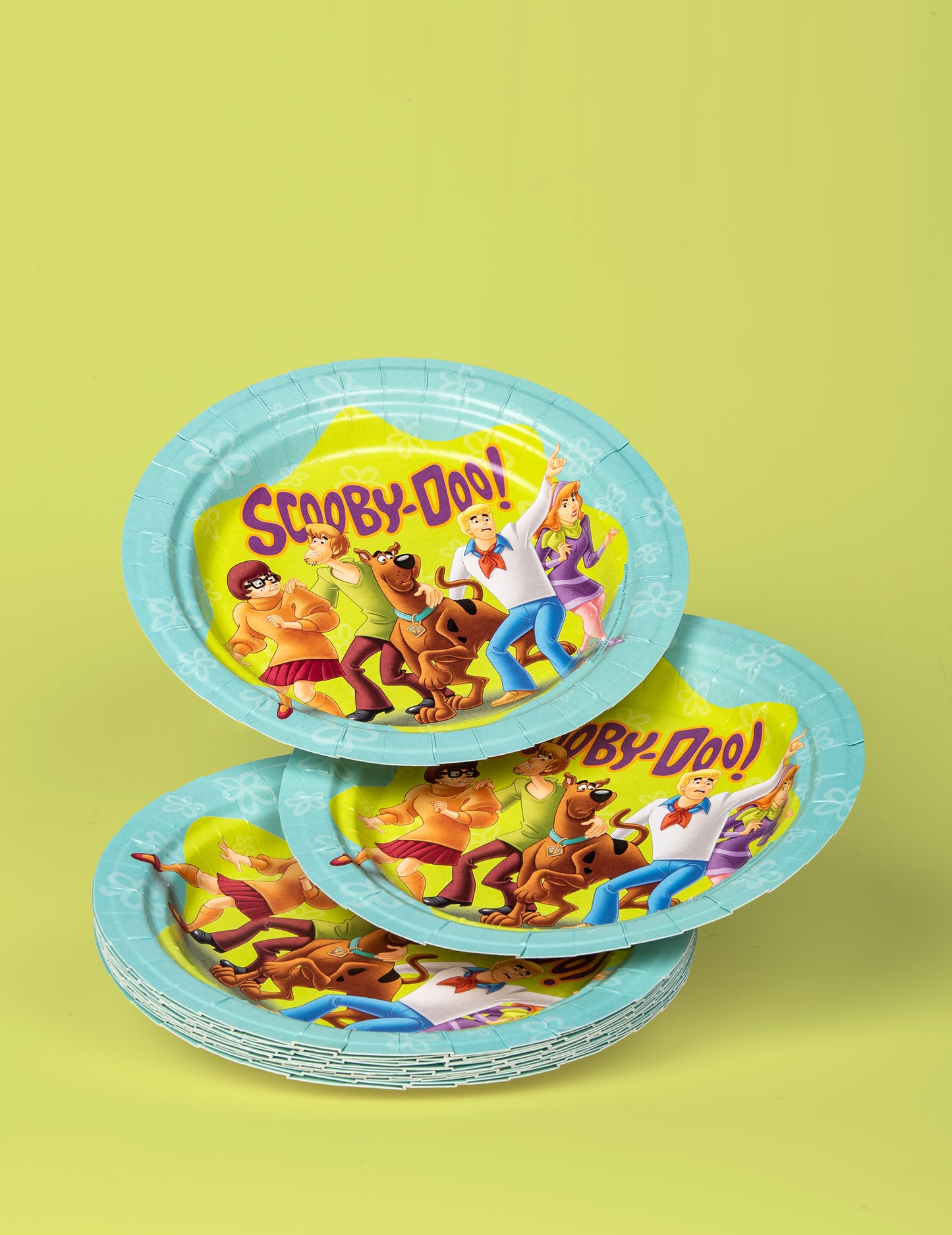 8 farfurii de carton Scooby-Doo 23 cm