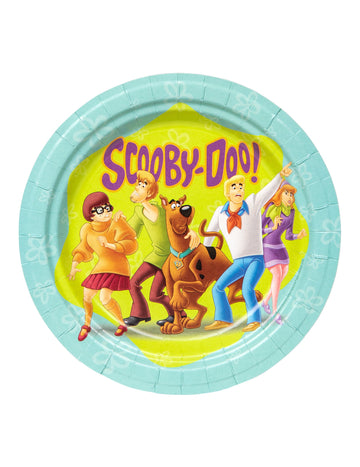 8 farfurii de carton Scooby-Doo 23 cm