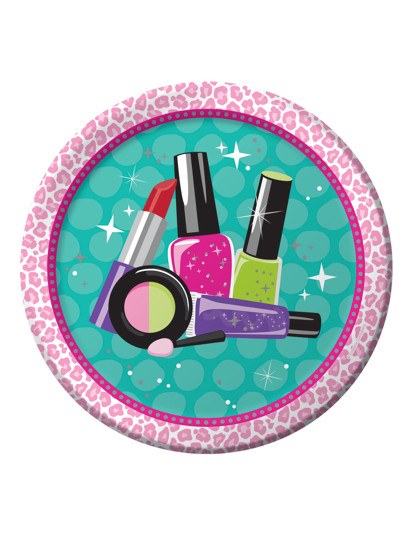 8 farfurii din carton Make Up 23 cm 