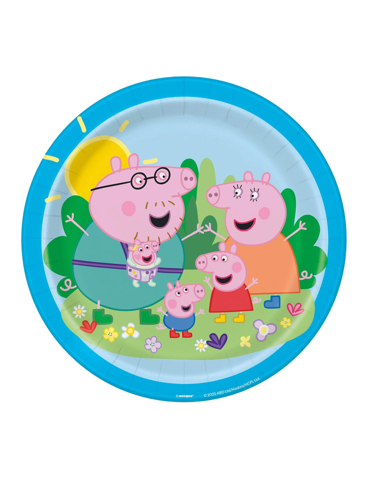 8 farfurii Purcelușa Peppa™ 23 cm