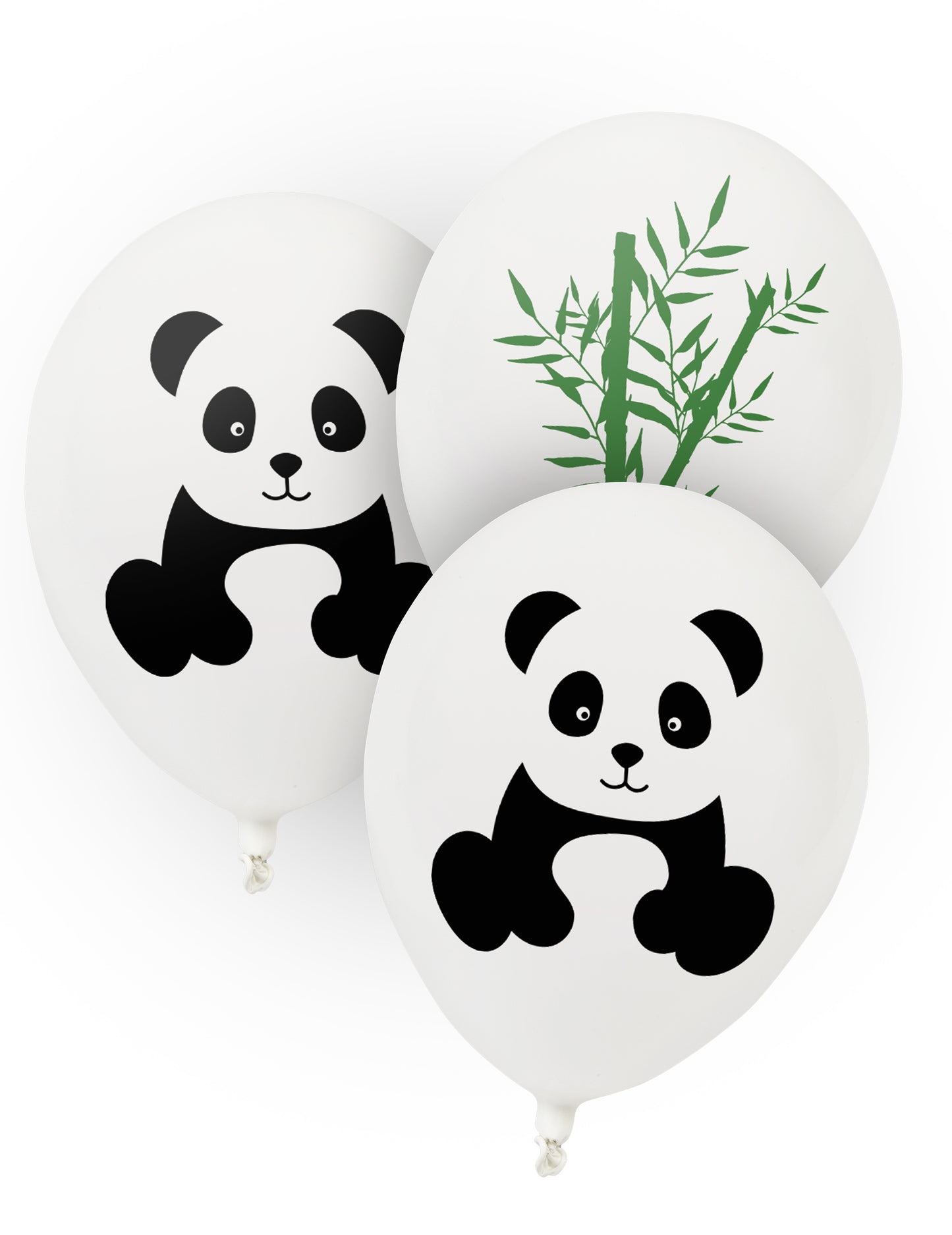 8 baloane din latex panda 25 cm decor pentru aniversare 