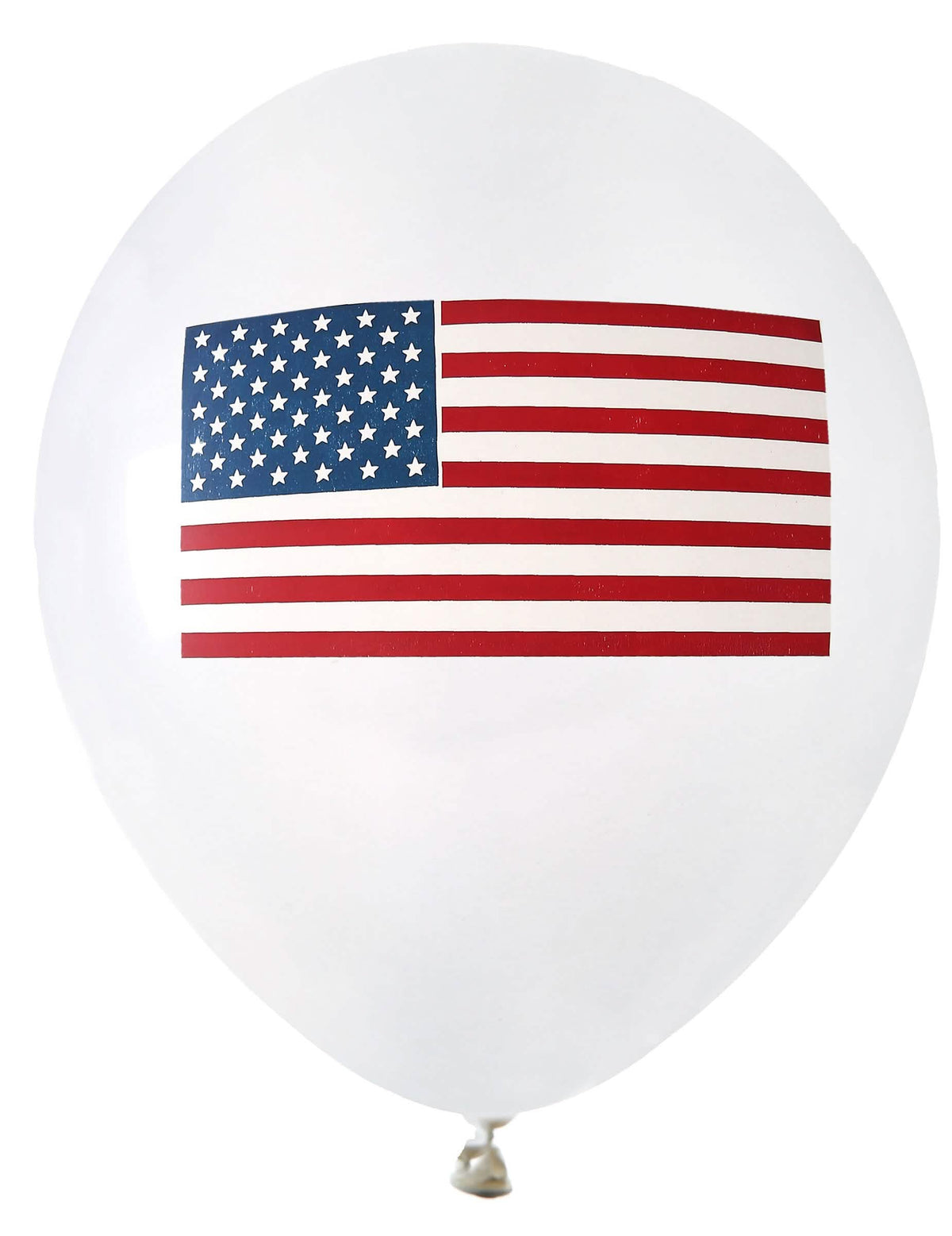 baloane din latex sua alb cu steagul american