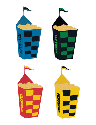 8 cutii pentru dulciuri Quidditch Harry Potter™