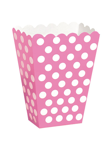 8 cutii pop de porumb pop roz de mazăre albă