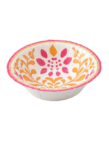 8 Bols en carton Pink Limonade 13.5 cm