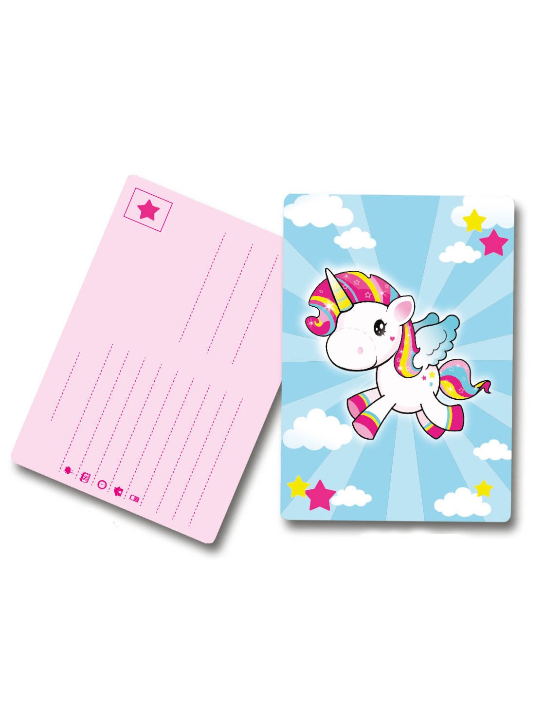 8 cărți de invitație la unicorn