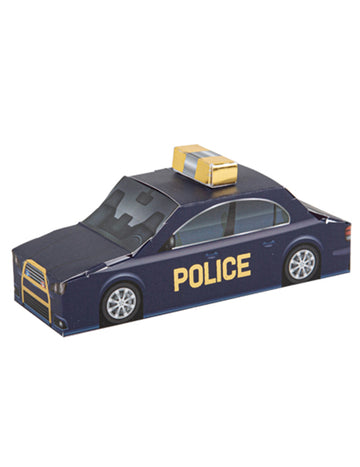 8 containere auto de poliție 15 x 5 x 5 cm