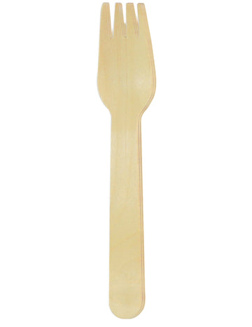 8 furculițe de lemn 16 cm ecologic