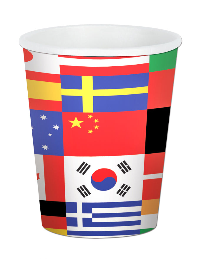 8 cupe de carton plătește du Monde 255 ml