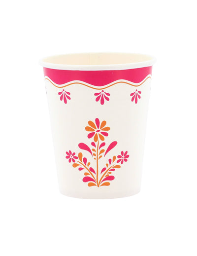 8 pahare din carton Pink Limonade 255 ml