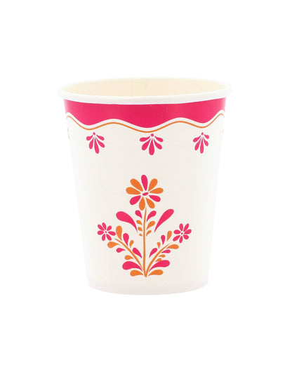 8 pahare din carton Pink Limonade 255 ml