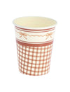 8 Pahare din carton Cottage Living 255 ml