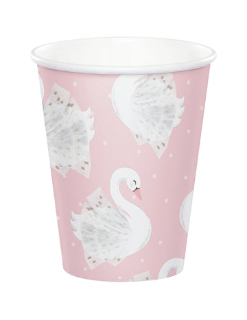 8 cupe de carton cu carton Royal Roses 256 ml